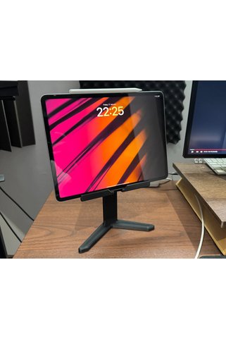 Mizaku Monitör Benzeri Tablet iPad Standı Tutucu (Siyah)