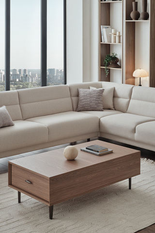 Enza Home Paloma Çekmeceli Orta Sehpa