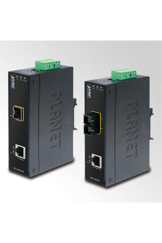 Planet PL-IFT-802TS15 10/100Base-Tx 100Base-Fx 15Km End Medıa Converter