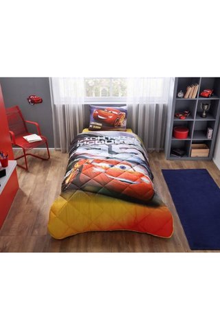 Taç Disney Cars Pamuk Lisanslı Yorgan Seti