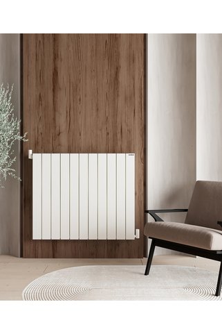 Radium Delta Alüminyum Radyatör 500X1100 mm Kumlu Kumlu Beyaz