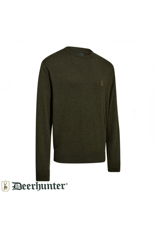 Deerhunter Harrington V Yaka Yeşil Kazak - L