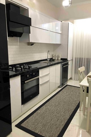 Cool Halı Berlin M406 Gri Mutfak Halısı Hasır Dokulu Leke Tutmaz Tezgah Önü Yolluk Dokuma Bordürlü Sisal Halı