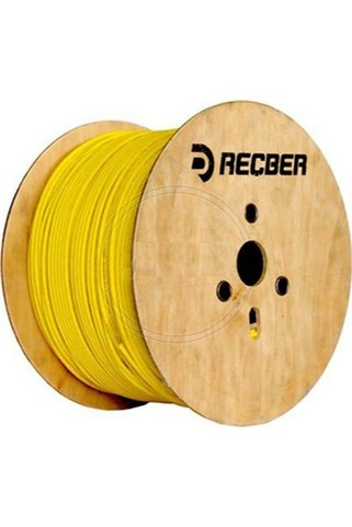 Reçber 506022 SL400 U23 LSZH Cat6 U/U23 LSZH 4x2x23AWG (Yanmaz) Halogen Free 500Mt Network Kablosu