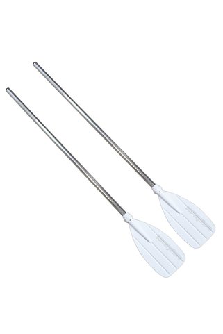 SomayStore Tekne Bot Küreği Beyaz Boru Çapı 30mm Boy 150cm 2 Adet