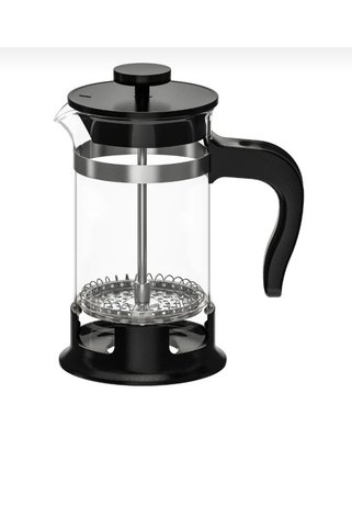 IKEA French Press Siyah 1 Lt Yükseklik: 22 cm Çap: 10 cm