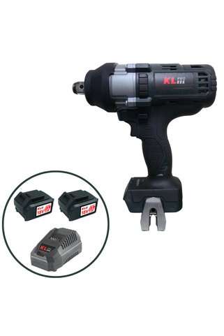 KLPRO KLSS18BHX-50(3/4") 18V/5Ah. 800nm 3/4" Kömürsüz Şarjlı Darbeli Somun Sıkma/Sökme Makinesi