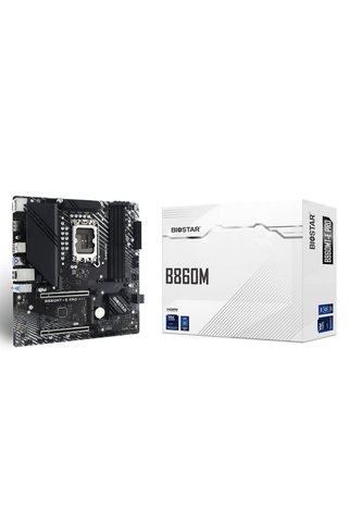 Biostar B860MT-E PRO 8000MHz DDR5 mATX 1851p Anakart