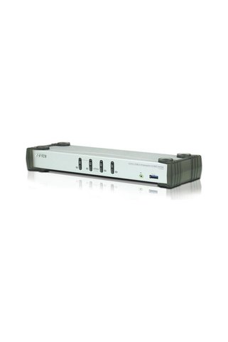 Aten CS1914 4 Port USB display port Dp 1.1 uyumlu KVm Switch