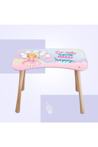 Popcorn Kids Balon Kız Aktivite Masası (2-5 YAŞ)