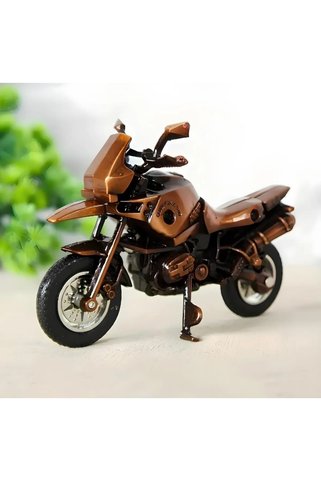 Wolawood Özel Üretim El Yapımı Vintage Metal Motorsiklet Nostaljik Dekor Retro Hız Motoru Masaüstü Aksesuar