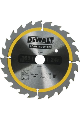Dewalt Dt1949-qz Daire Testere Elmas 165x20mm 24 Diş