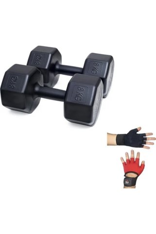 Besinistanbul PS SPOR 8 KG DAMBIL X 2 ADET + BODY ELDİVENİ