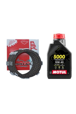 ask Yamaha YBR 125 Debriyaj Balata Bakım Seti Motul 5000 IMT005