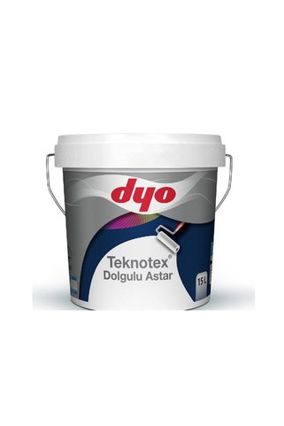 Dyo Teknotex Dolgulu İç Dış Astar 15 Lt Beyaz