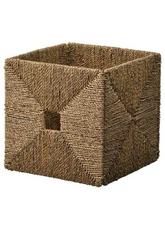 IKEA Knıpsa, deniz sazı sepet 32x33x32 cm