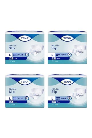 TENA Slip Plus Yetişkin Hasta Bezi Large 6 Damlacıklı 120 Adet