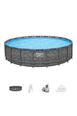 BESTWAY 561JZ APX 365 Çember Prefabrik Havuz Seti 6,71 m x 1,32 m