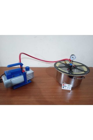 HLSNC VAKUM MAKİNESİ 8 LİTRE TAK ÇALIŞTIR SİSTEM