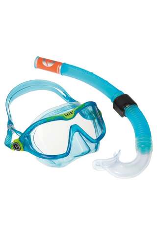 Aqua Lung Aqualung Combo Mix Turkuaz Çocuk Maske Şnorkel Seti