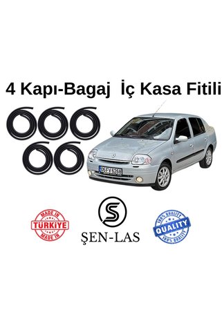 Renault Clio 2 Sedan Şen-Las Sol Ön ve Arka Fitili ŞL0908