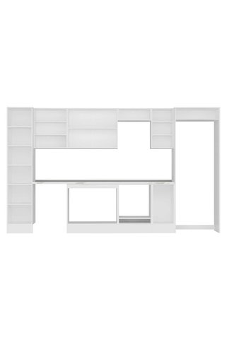 Alvinka 375X222 Cm High Gloss Mutfak Dolabı Mbb-E90B45S40-3