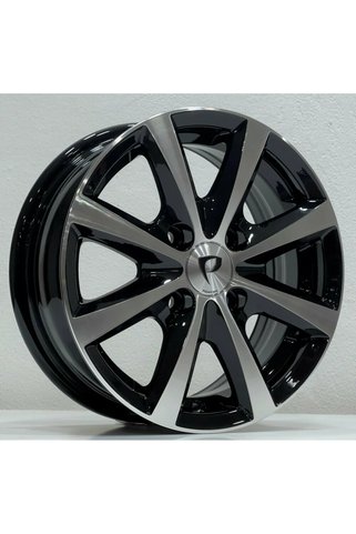powcan BK-5828 5*13 4*100 ET30 73.1 BLACK MACHINED