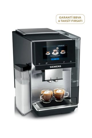 Siemens TQ713R03 EQ700 İntegral Paslanmaz Çelik Çıkarılabilir Su Tankı Tam Otomatik Kahve Makinesi