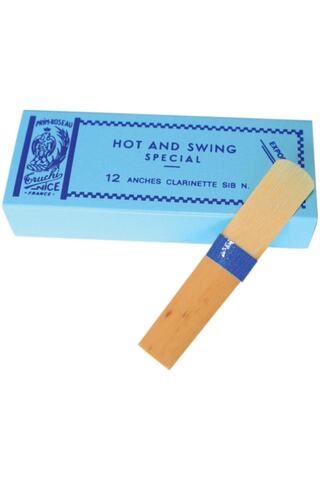 Barre Hot Swing Mavi Kuşak 1.5 Numara 1 Kutu 12 Adet Profesyonel Klarnet Kamışı