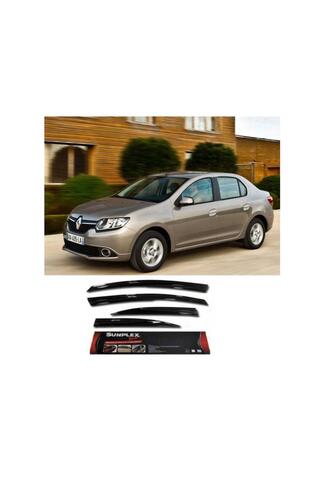 SUNPLEX Cam Rüzgarlığı Renault Clio Symbol 2013-2017 Ön-arka Sport Style