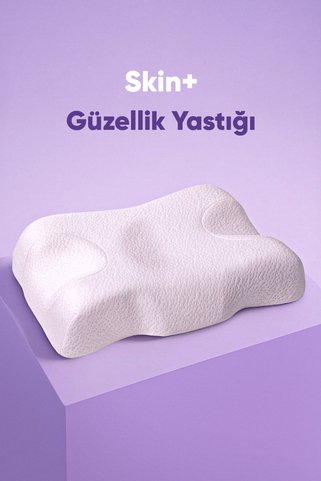 Beauty Pillow Kırışıklık Önleyici Ortopedik Güzellik Yastığı | Skin+ Kılıf Dahil