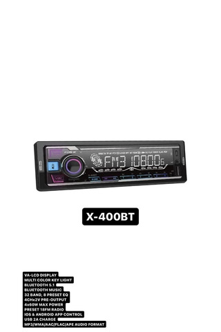 CPR SOUND X-400 MP3 Çalar – Bluetooth, USB ve Radyo Uyumluluğu ile Mükemmel Ses Deneyimi