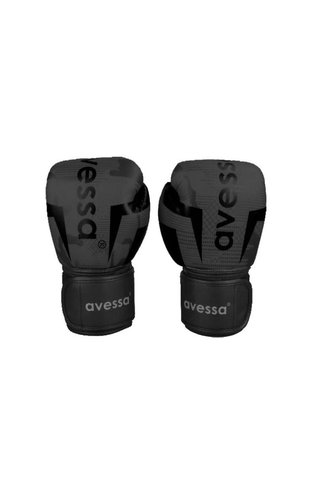 AVESSA Ring-306 Boks Eldiveni 6 Oz Siyah