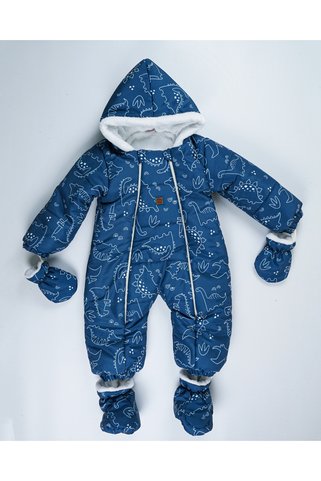 Baby Minty DİNOZOR DESENLİ BEBEK ASTRONOT TULUM
