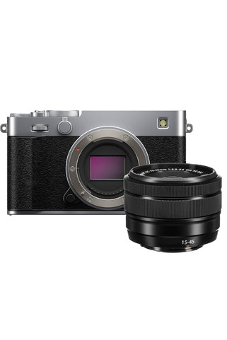 Fujifilm X-E5 Gümüş + XC15-45mm Kit