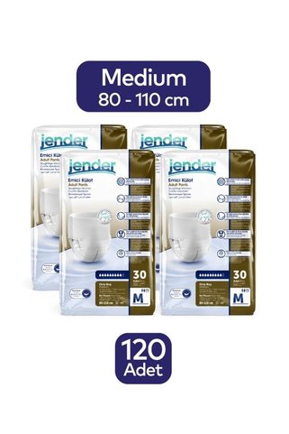 JENDER Emici Külot Hasta Bezi Orta Boy Medium 120 Adet