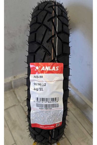 ANLAS ANLAŞ 90/90-12 MB-80 Tubeless Motorsiklet Lastiği ORJİNAL