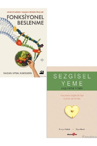 Destek Yayınları Fonksiyonel Beslenme  Sezgisel Yeme Uygulama KitabıNazan Uysal Harzadın 2 KİTAP
