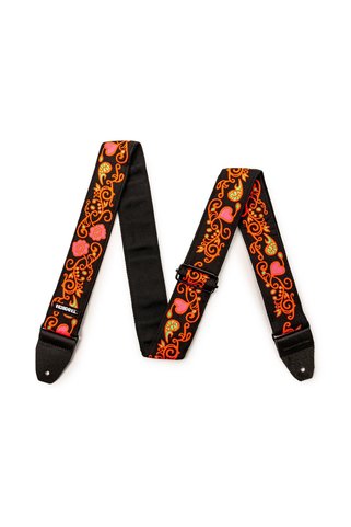 Jim Dunlop JH23 Jimi Hendrix Blacklight Monterey Orange Gitar Askısı