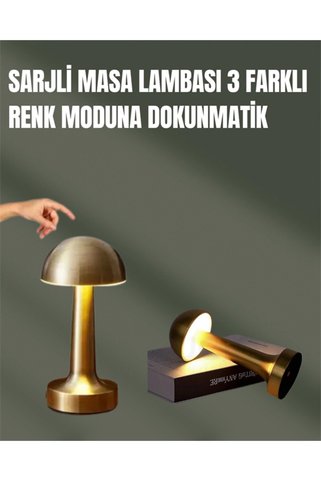 Najmaddin Kargo %100 Kademeli Ayarlanabilir Işık – USB Şarjlı Masa Lambası