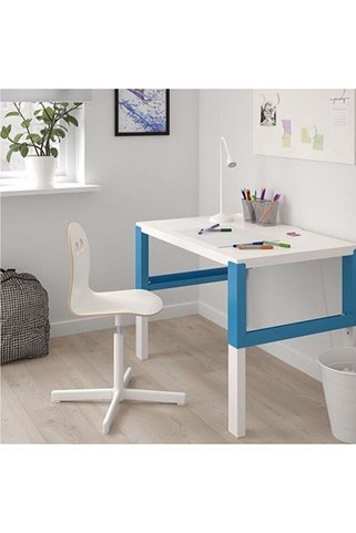 IKEA çocuk çalışma sandalyesi, beyaz