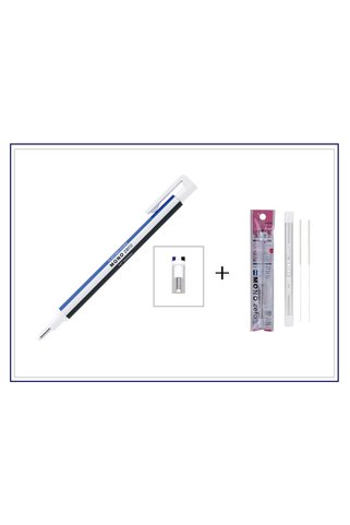 Tombow Mono Zero 2.3 Çizgili Kalem Silgi Ve 2'li Yedek Seti