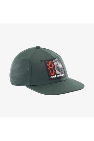 Salomon FREESTYLE FLAT CAP Şapka Green Gables LC2690400