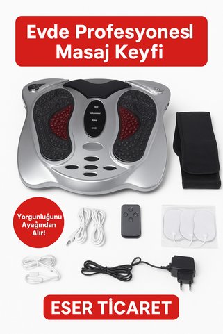 tervona Ayak ve Vücut Masaj Aleti - Therapy Ultra Isıtmalı & EMS Masaj Cihazı