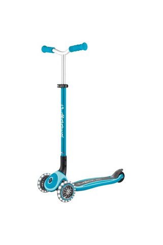 Globber Master Işıklı Katlanabilir Scooter - Okyanus Mavisi 663-100