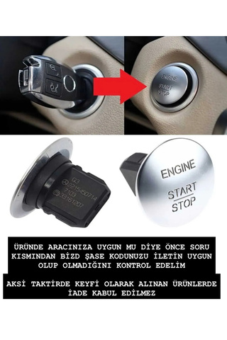 MERCEDES START STOP DÜĞME/TUŞ/BUTON UYUMLU 2215450714