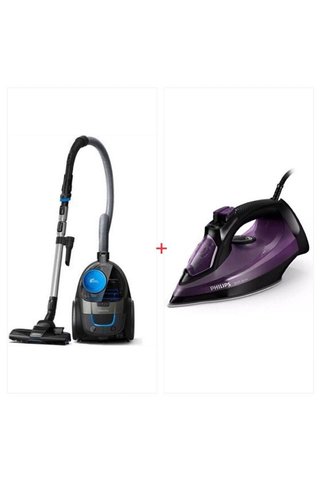 Philips Ikili Set Fc9332/07 Elektrikli Süpürge+dst5030/80 2400w Buharlı Ütü Ysf00101