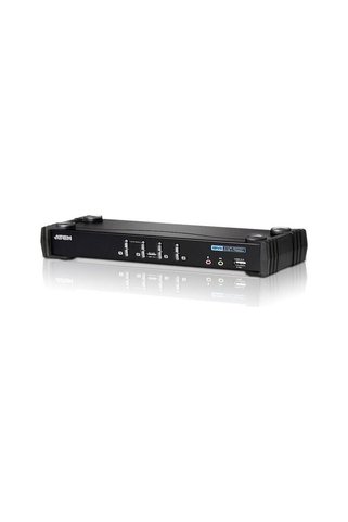 Aten 4 Port Lu Usb 2.0 Dvı Kvmp™ Switch 2 Portlu Usb (2.0) Hub, Masaüstü Tip, Kvm Bağlantı Kablosu Ürün