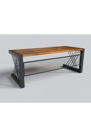 NT Concept Ntconcept Asya Masif Ağaç Ofis Masası(85cm-140cm-h78cm)