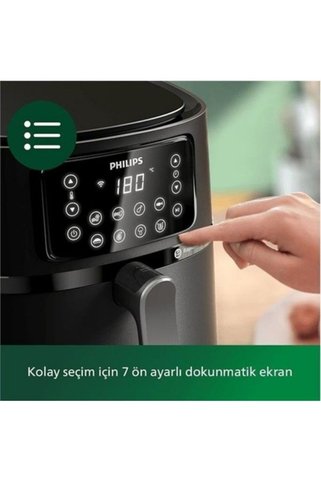 Philips Yeni Yağsız kızartma Makinesi Airfryer Uzaktan Kontrol Wifi 7,2 L XXL